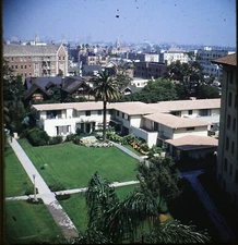 View Ambassador Hotel Lost Angeles CA- 1952 Stereo Realist slide Kodachrome #617