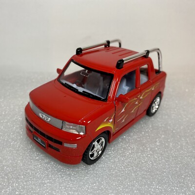 Kinsfun KT4007 Toyota bB / Scion Open Deck 1/34 Scale Diecast Red