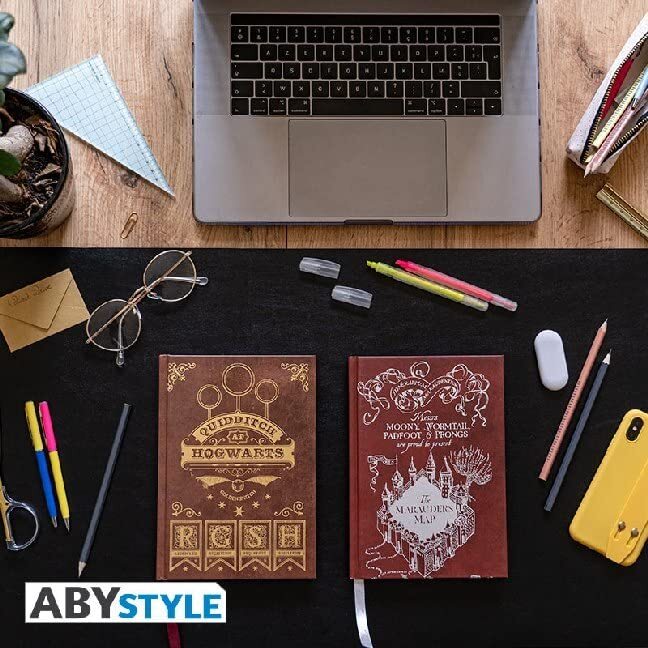 Thumbnail - Harry Potter - A5 Notebook Marauder`s Map Acc Neu