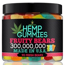 Herb Premium Gummies for Anxiety, Stress, Sleep, Calm, and Wellness MADE IN USA