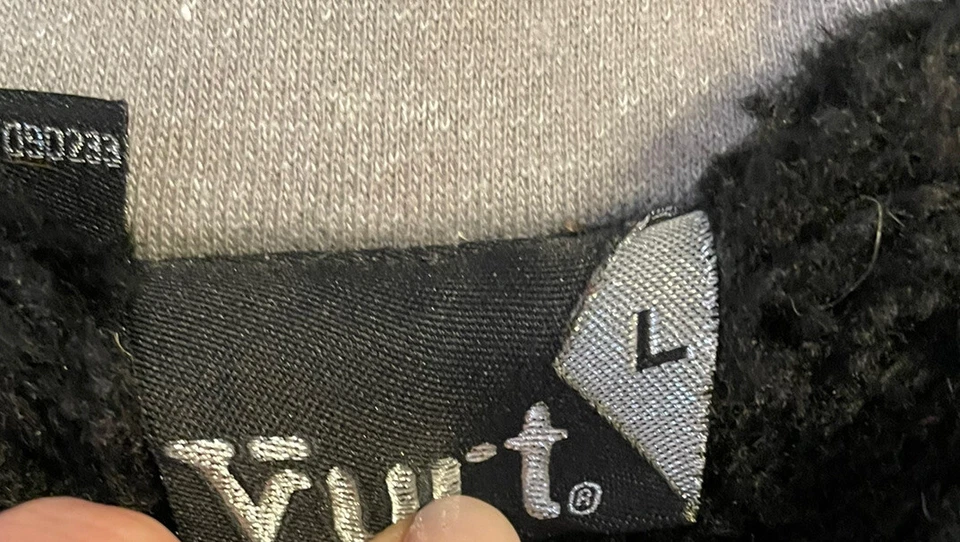 Vurt Bomber Jacket Men Medium Gray Full  Collar Pocket  - Image 2 of 4