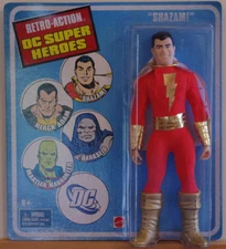 SHAZAM Retro Action Figure, Mattel, 2010, DC Super Heroes, more AF in store