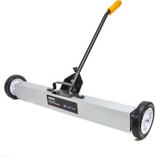 53418A 36-Inch Magnetic Pickup Sweeper with Wheels, Adjustable Handle, and Floor