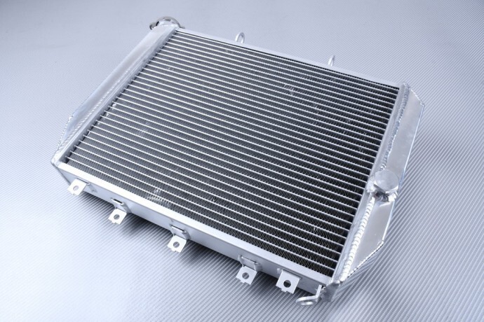 Silver Racing Water Radiator KAWASAKI ZX12R ZX-12R ZX12-R ZXT20A