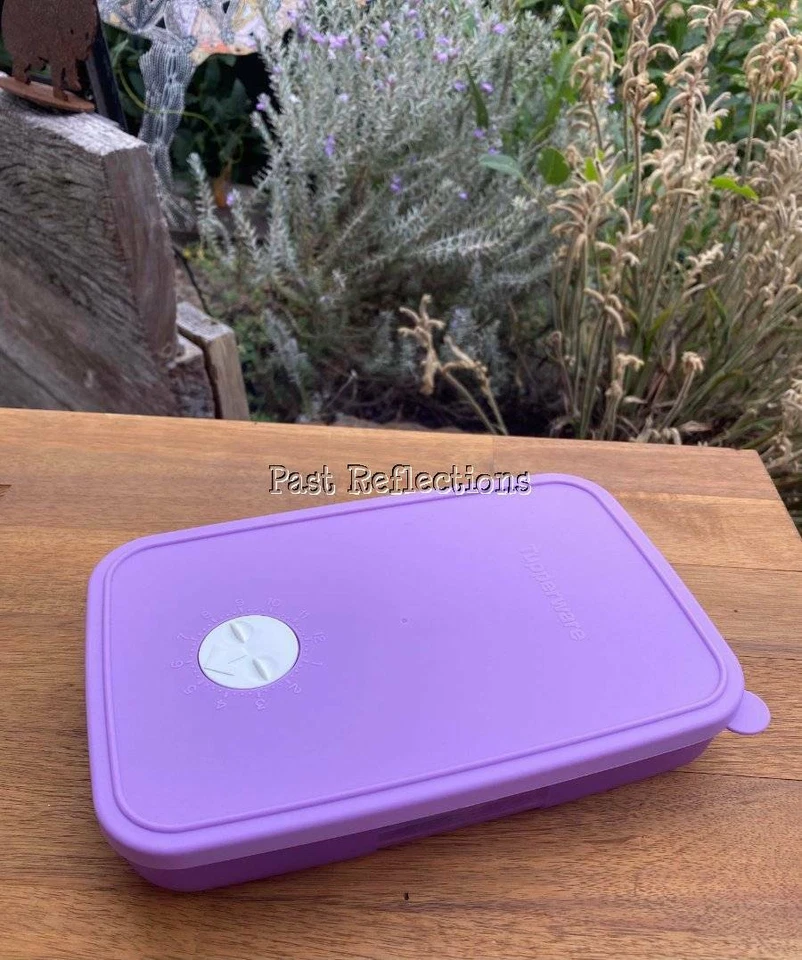 TUPPERWARE FREEZERMATES FREEZER CONTAINER 550ml LILAC PURPLE MEDIUM 1 - Image 2 of 4