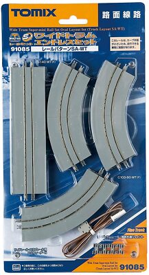 TOMIX 91085 Wide Tram Super-mini Rail Oval Layout Set SA-WT pattern new F/S
