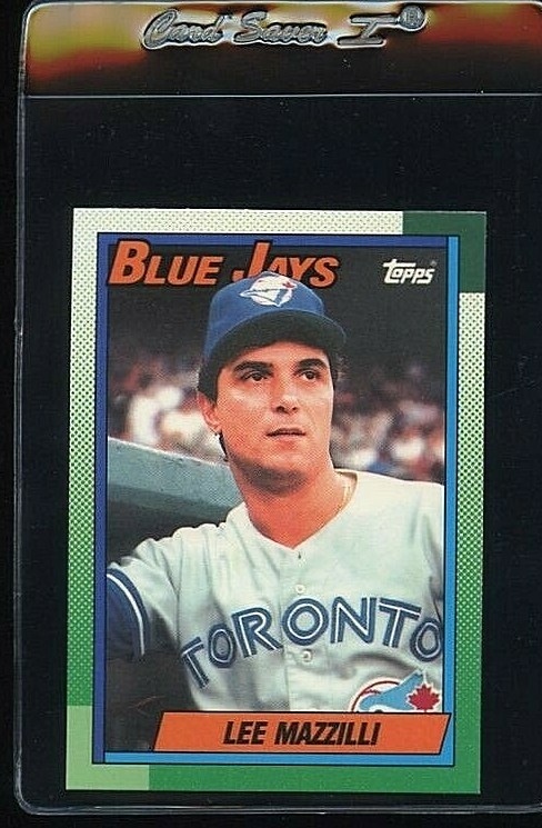 1990 TOPPS TIFFANY #721 LEE MAZZILLI TORONTO BLUE JAYS 