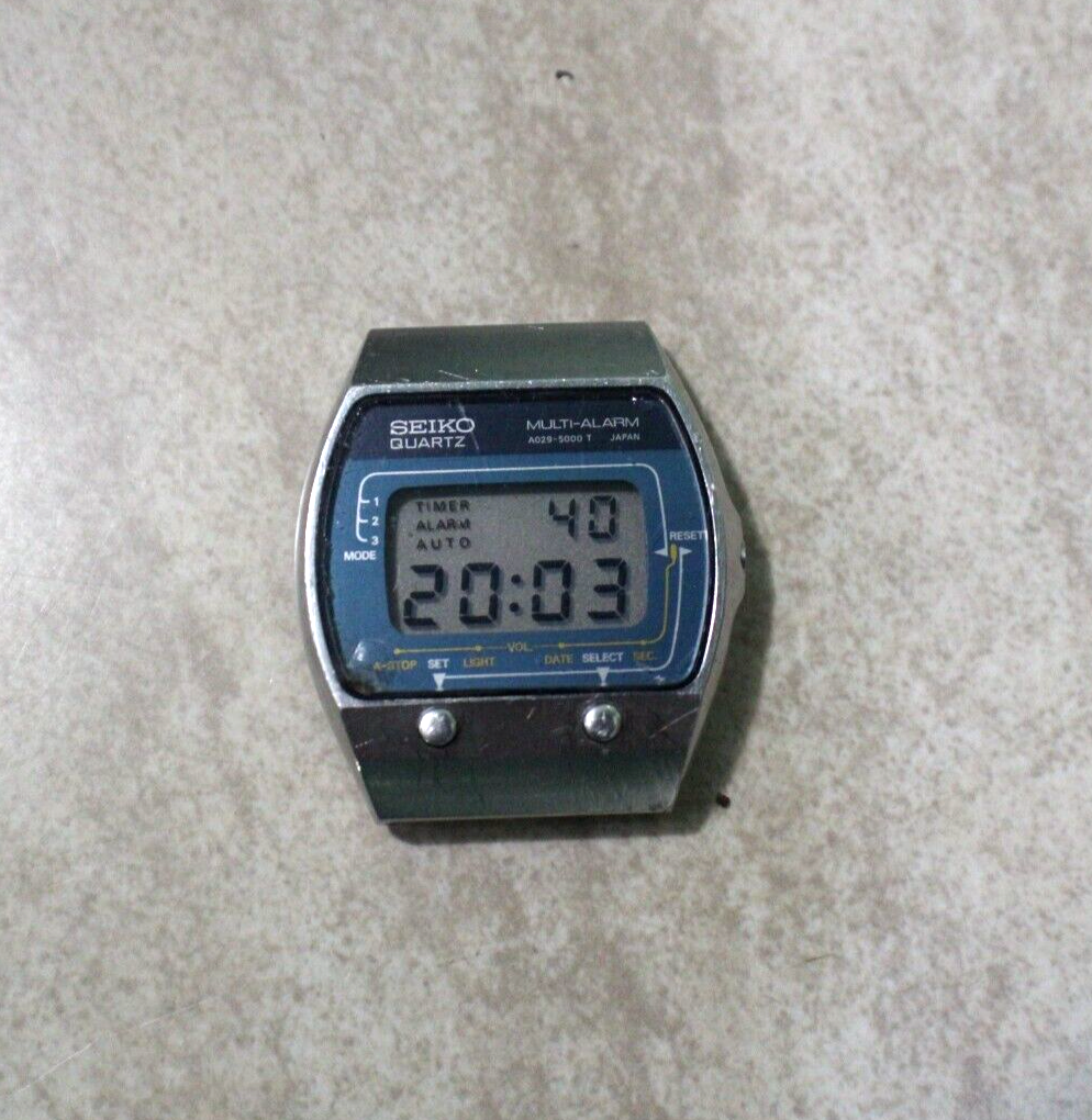 Vintage SEIKO Digital Men's Watch A029-5000 | eBay Vintage SEIKO Digital Men's Watch A029-5000 | eBay