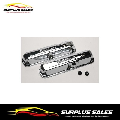 ED4495 Edelbrock Signature Series Chrome Rocker Covers Chrysler 318 340 ...