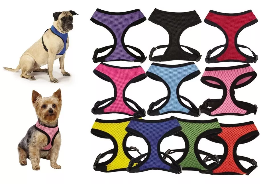 Dog Harness Anti Pull Breathable Mesh No Choke Selections 10