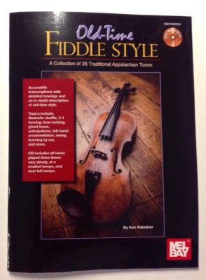 Old-Time Fiddle Style Book/CD Set (Appalachian) by Ken Kolodner 2010 Paperback