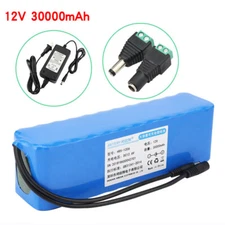 DC 12V 30Ah New Rechargeable Battery Pack For Trolley Speaker Solar Street Light