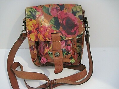 Patricia Nash Blush Leather Backpack with Multicolor Floral Print Vico Travel Backpack - Woven Poly - Fleur de Jardin  main image 2