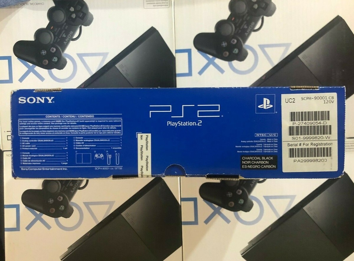 Nintendo Switch PS2 SONY PlayStation2 SCPH-90000 CB PS2 Slim Console Black SCPH-90000 CB NTSC-J Tested System