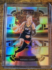 2024 Panini WNBA Select Natasha Cloud Silver Holo Prizm #37 Phoenix Mercury