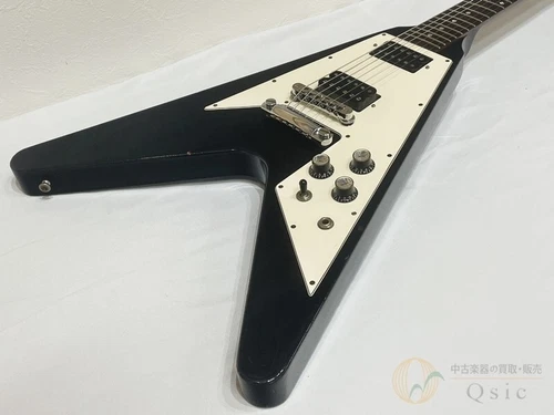 Gibson Flying V Ebony 2000 Electric Guitar w/Hard Case