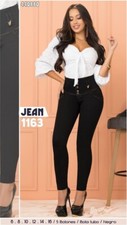 Buttlifting Colombian Jeans Jeans Levantacola 100 Colombianos Black Size 6