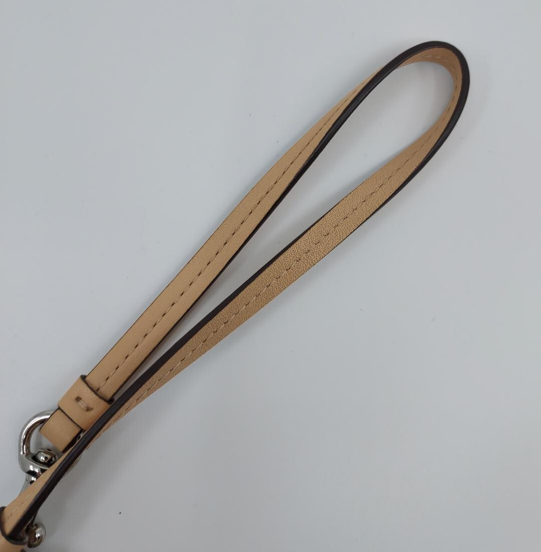 Coach Pink Crackle Metallic Medium Wallet Wristlet Cl… Gem