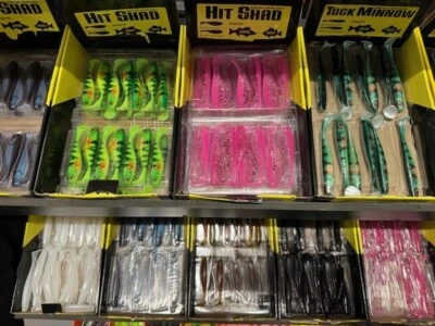 BULK DE 24 LEURRES STORM HIT SHAD 10CM 12G NEUF - Photo 1/2