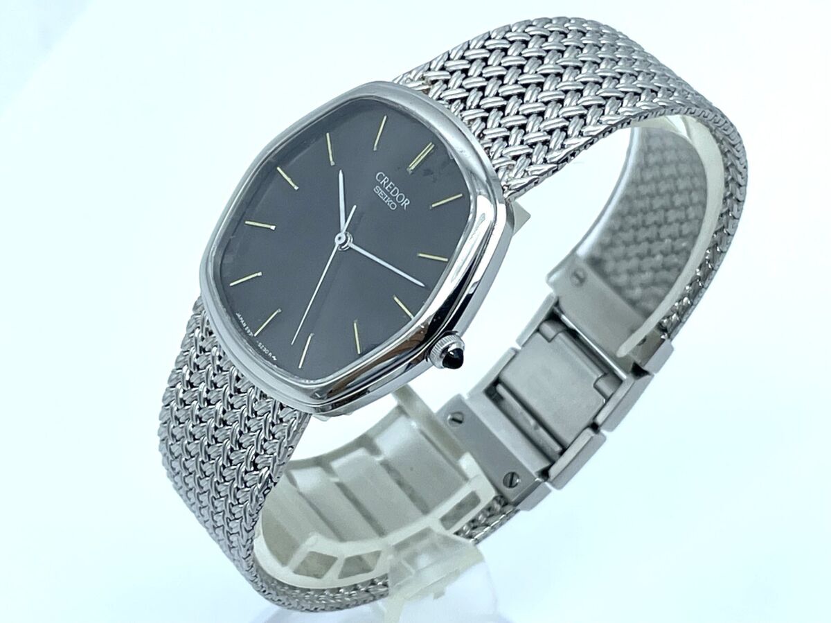 SEIKO Credor Men's Quartz Watch 5931-5230 Black Dial from SEIKO Credor Men's Quartz Watch 5931-5230 Black Dial from