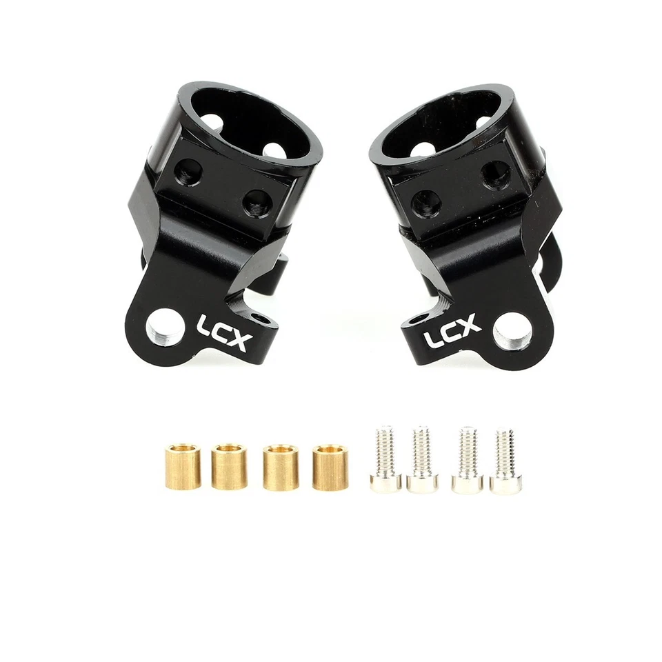 LCX 1/10 RC Crawler CNC Aluminum AR14B Axle C-Hub Upgrades for Axial RBX10 RYFT - Image 2 of 4