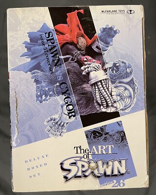 Mcfarlane Toys Spawn Series 26 Spawn Vs. Cy-Gor Deluxe Boxed Set