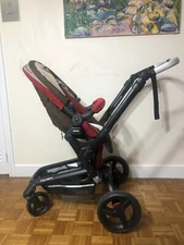 Jane Rider Premium Stroller Used With Bassinett / Carry Cot