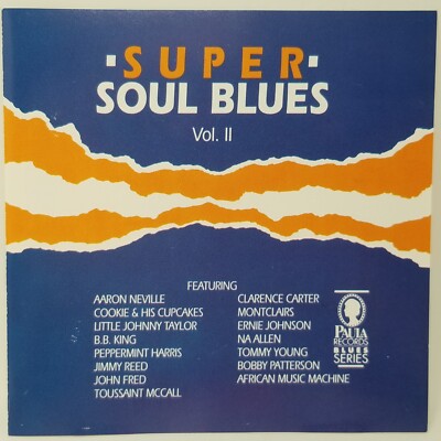 Super Soul Blues Volume 1 2 3 CD x3 + Case Near Mint + Free Outer