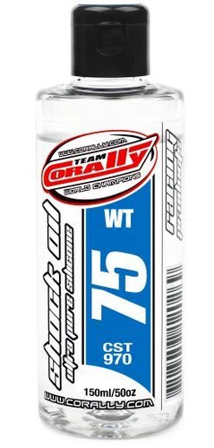 Team Corally Silicone Shock Oil Fluid 10-75wt 150ml RC Car Truck Buggy Truggy - Picture 21 of 21