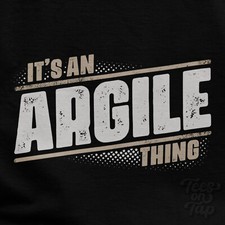 IT'S AN ARGILE THING T-SHIRT name surname funny family gift idea
