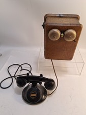 Antique Western Electric Bell Systems Ringer Box Magneto Hand Crank Phone