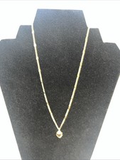 NEW 19  Women's Gold Heart Pendant Necklace Fashion Jewelry Quality Valentines