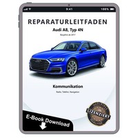 Audi A8 Typ 4N Ab 2017 Radio Navigation Kommunikation Reparaturleitfaden Ebook