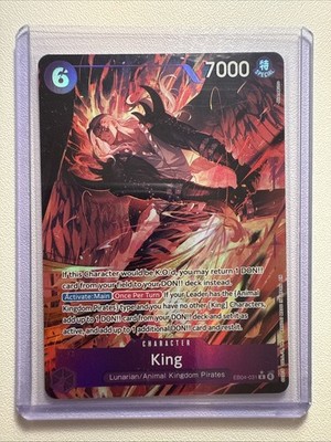 One Piece EB04-031 The Azure Sea s Seven King Alternate Art R