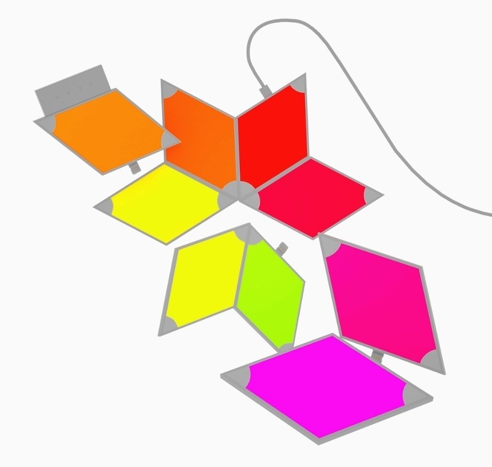 Smart Diamond Watch Smart Diamond LED Wall Gaming Light Panels RGB Colorful Rhythm Edition ...