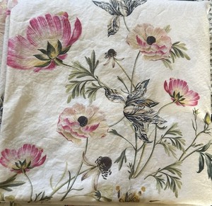 Pottery Barn Monique Lhuillier Tuileries Shower Curtain Wildflowers Butterflies