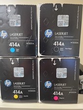 HP 414A ink cartridges 4 colors