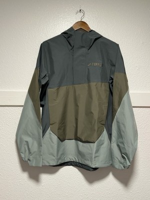 Adidas Men's Terrex Xploric 2.5L Climaproof Anorak Outdoor Jacket Size S JD8346