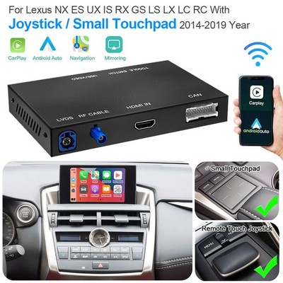 Wireless CarPlay Nachrüstsatz für Lexus NX ES UX IS RX GS LS LX LC RC 2014-2020