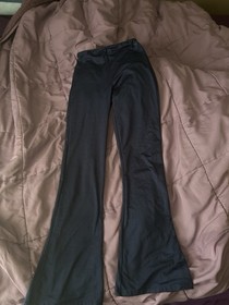 Victoria&rsquo;s Secret/PINK fleece lined navy blue leggings 