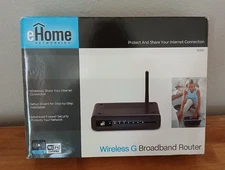 eHome Wireless G Broadband Router EH100 - New - Opened Box