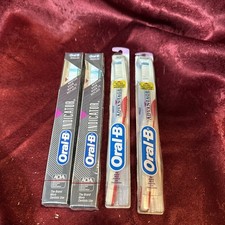 Lot 4 Oral B 90s Toothbrush Advantage Angle And Indicator