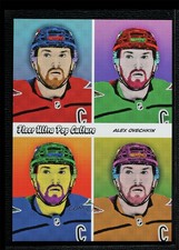 2021-22 Upper Deck Fleer Ultra 5x7 Pop Culture Achievement Alex Ovechkin 0u20