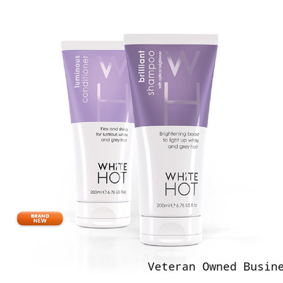 White Hot Brighten Duo Brilliant Shampoo Luminous Conditioner 200Ml Lights Up