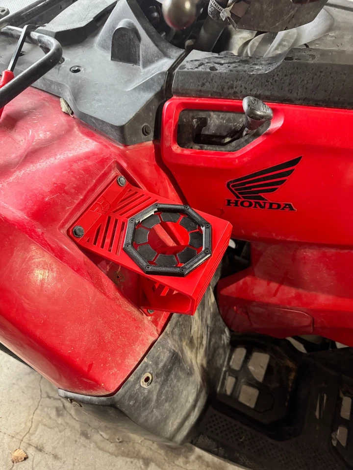 Portavasos Honda Rancher Rincon Recon TRX420 TRX680 2007-2025 Foto 2 de 4