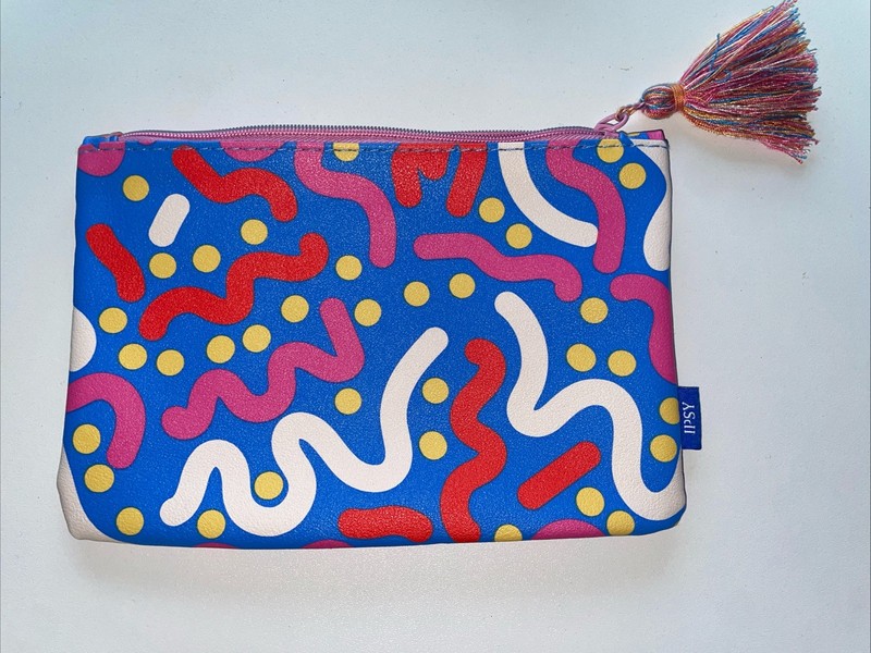 Ipsy Makeup Cosmetic Bag Multicolor Excellent Condition Never Used