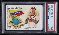 2018 Topps Allen & Ginter World Talent Ronald Acuna Jr #WT-2 PSA 9 MINT 08jk