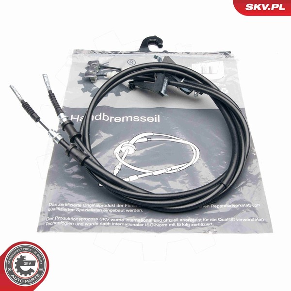 Bremsseil Seilzug Feststellbremse Esen SKV 25SKV168 FüR Ford Focus 1 Turnier DNW-image