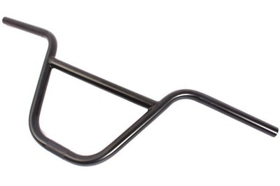 BMX Lenker 8 Zoll KHE schwarz Klemmung geriffelt nur 846g Breite 650mm