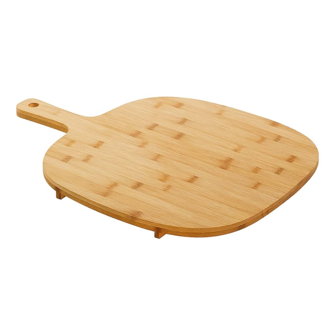 Chopping Board Aperitivo Bamboo With & Handle 52x40x1, 5 CM Leone - Restaurant